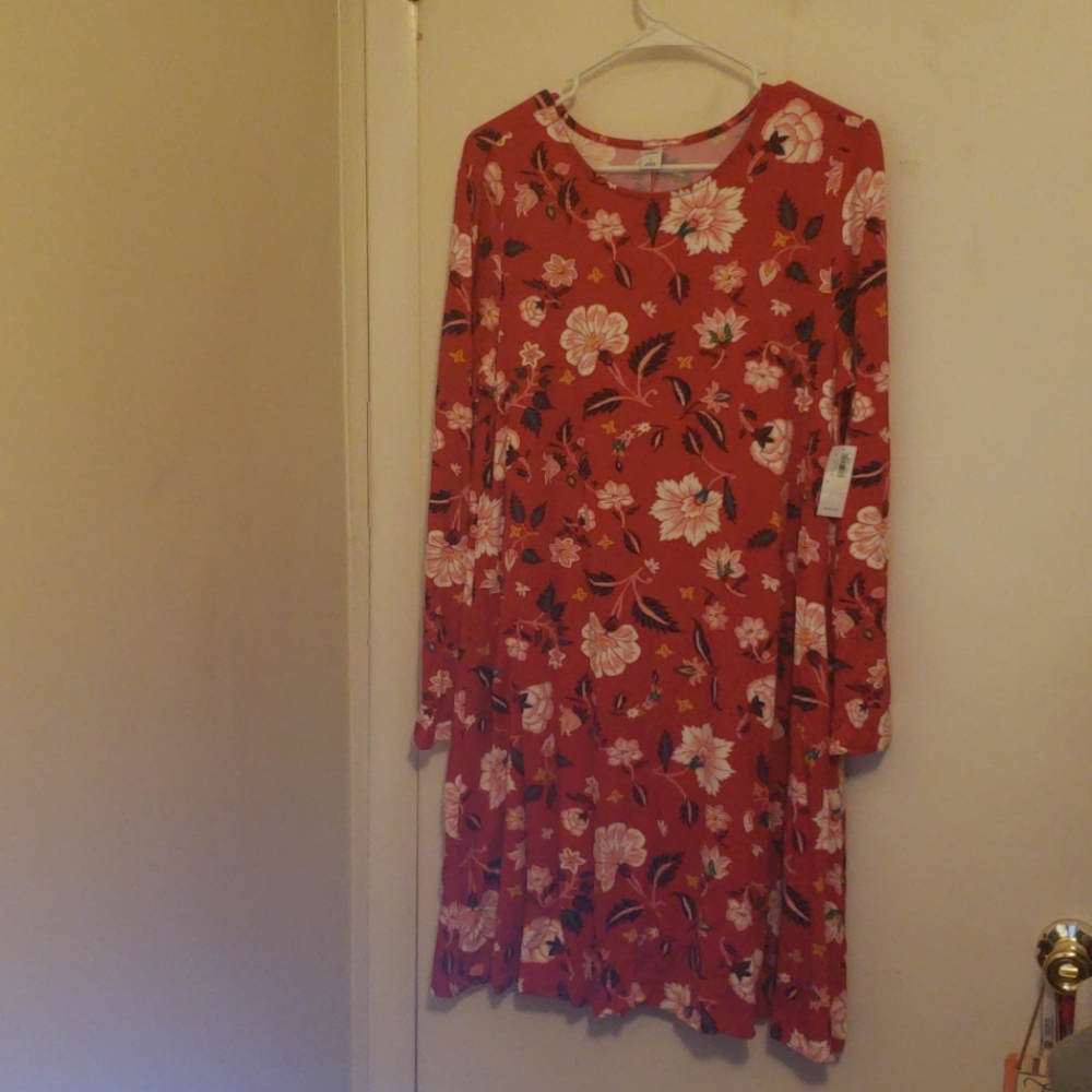 Old Navy Jersey swing dress size large